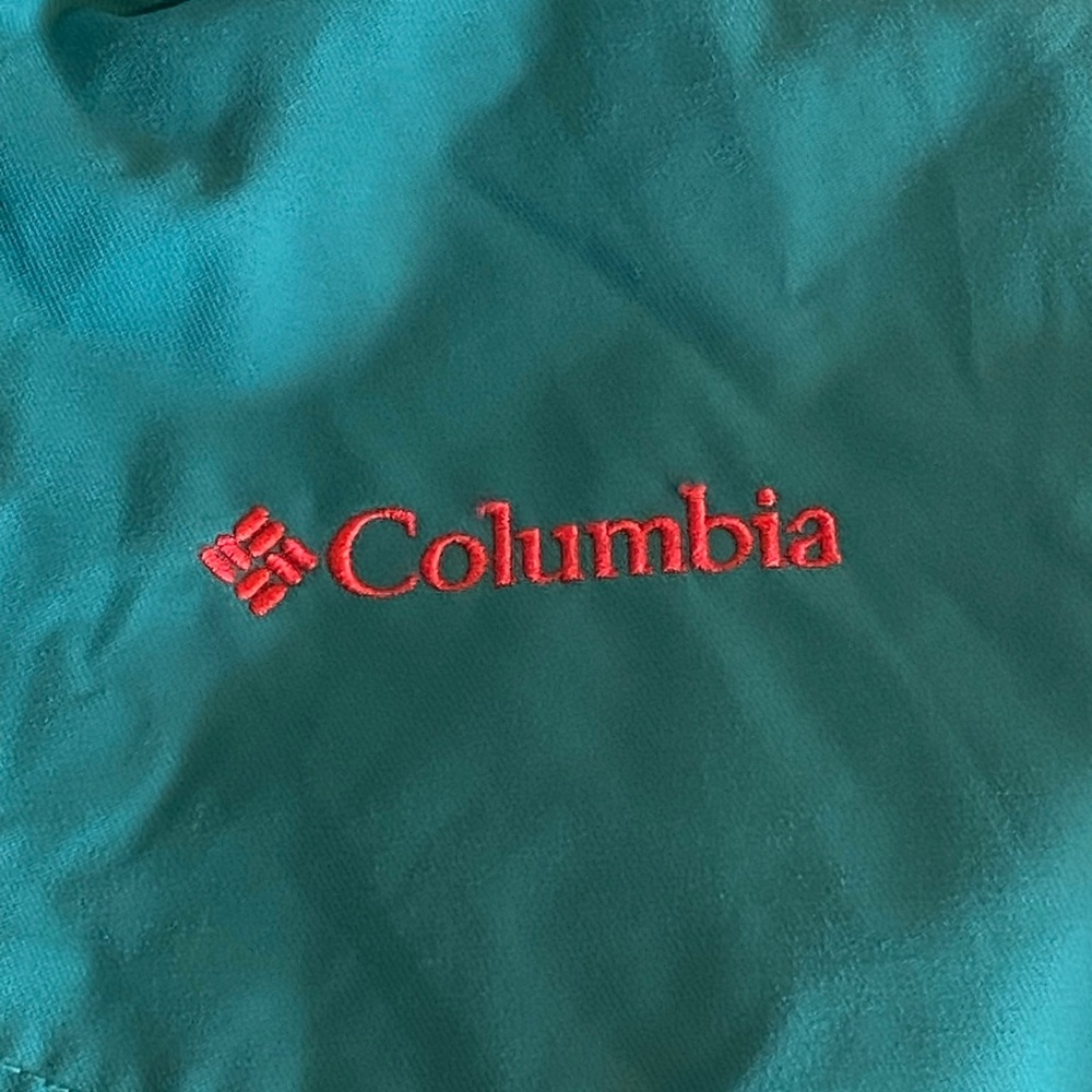 Columbia Outgrown Omni-Tech Waterproof Nylon Girls Coat Size L - Picture 3 of 12